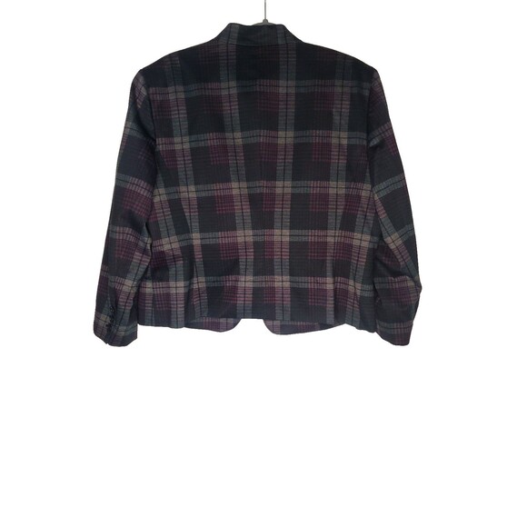 Nine West Blue and Black Blazer Size 16 - Picture 2 of 5